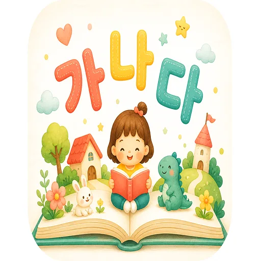 무료 한글 동화 읽기 아이콘